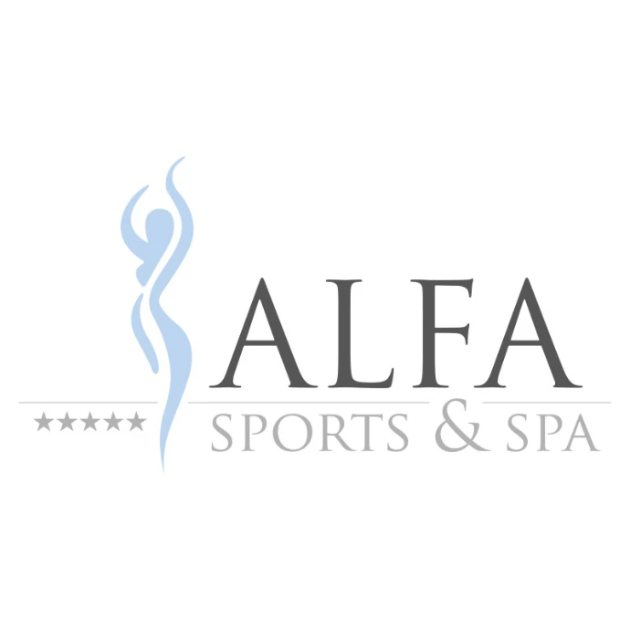 Logo des Partner Stores Alfa Sports &amp; Spa – Offizieller Händler für das Super Performance Sportgetränk